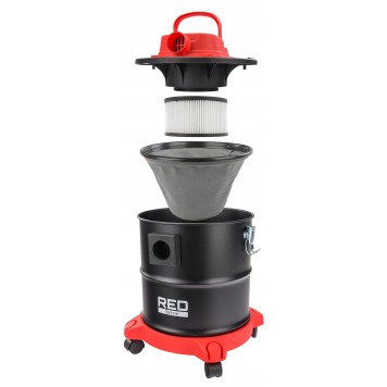 Odkurzacz PRZEMYSŁOWY Separator Kominkowy Do Kominka Popiołu Grilla 2000W RTESP0077