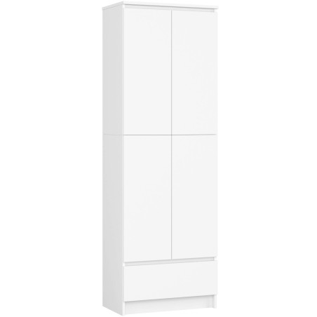 REGAŁ ZAMKNIETY R60 2D 1SZ CLP PK BIAŁY