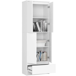 REGAŁ ZAMKNIETY R60 2D 1SZ CLP PK BIAŁY