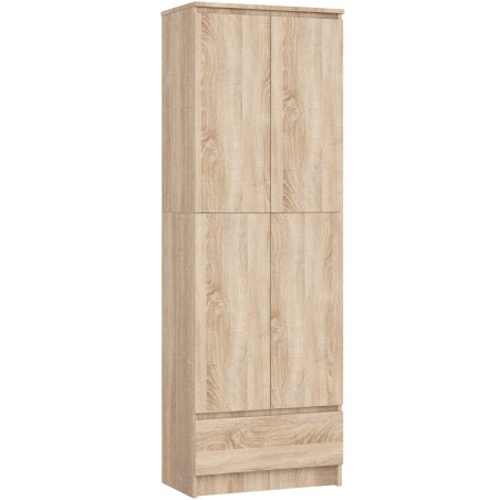 REGAŁ ZAMKNIETY R60 2D 1SZ CLP PK DĄB SONOMA