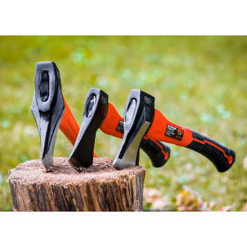 ZESTAW SIEKIER SIEKIERA ROZŁUPUJĄCA TOPOREK CIESIELSKA 3 SZT DO ŁUPANIA RTZS0054