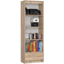 REGAŁ R60 1SZ 4P CLP PK DĄB SONOMA