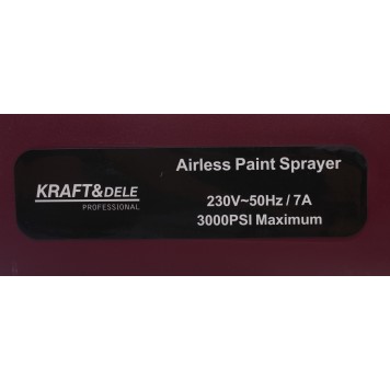 Station Unité de peinture hydrodynamique 1500 W