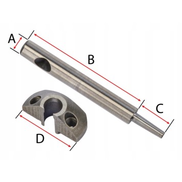 Stempel I Matryca Do NOŻYC Skokowych Do Blachy Nibblera RED TECHNIC HIKOKI RTNSDB0014-SM