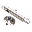 Stempel I Matryca Do NOŻYC Skokowych Do Blachy Nibblera RED TECHNIC HIKOKI RTNSDB0014-SM