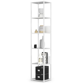 REGAŁ METALOWY LOFT 400 BIAŁY/BIAŁY