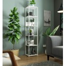 REGAŁ METALOWY LOFT 400 BIAŁY/BIAŁY