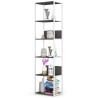 REGAŁ METALOWY LOFT 500 BIAŁY/SZARY