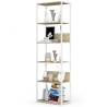 REGAŁ METALOWY LOFT 600 BIAŁY/DĄB ARTISAN