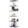 REGAŁ METALOWY LOFT 600 BIAŁY/SZARY
