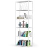 REGAŁ METALOWY LOFT 700 BIAŁY/BIAŁY