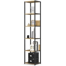 REGAŁ INDUSTRIALNY 400 CZARNY/DĄB ARTISAN