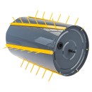 Walec ogrodowy aerator do trawy 50cm PM-SWO-50T