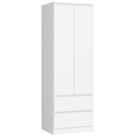 SZAFA STAR S 60 cm 2 DRZWI 2 SZUFLADY PK BIAŁA