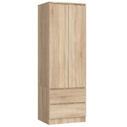 SZAFA STAR S 60 cm 2 DRZWI 2 SZUFLADY PK SONOMA