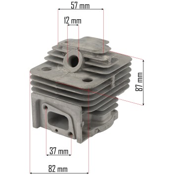 Zestaw cylinder + tłok do kosy spalinowej PM-KS-600T-CT