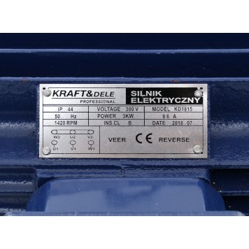 Silnik elektryczny 3,0KW 400V KD1815