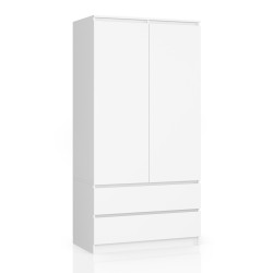 SZAFA S90 2D 2SZ CLP PK BIAŁY