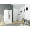 SZAFA S90 2D 2SZ CLP PK BIAŁY