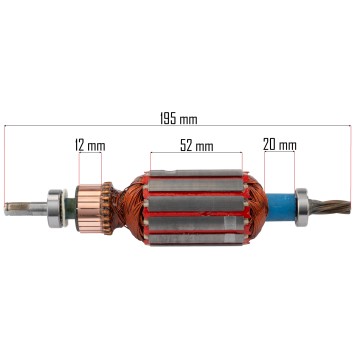 Wirnik do aeratora PM-AEW-2550M-WI