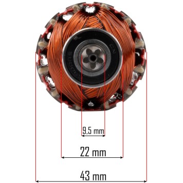 Wirnik do aeratora PM-AEW-2550M-WI