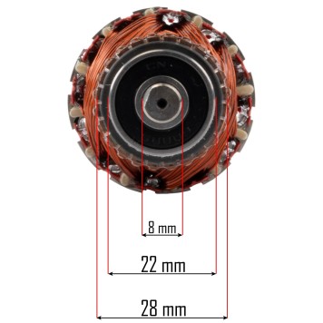 Wirnik do aeratora PM-AEW-2550M-WI