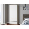 SZAFA S90 2D 2SZ CLP PK SONOMA / BIAŁY
