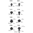 Klipsy samochodowe 635el. RTKST0100