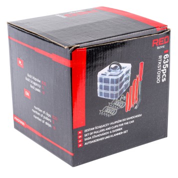 Klipsy samochodowe 635el. RTKST0100