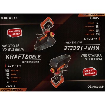 Wiertarka stołowa 1600W KD511