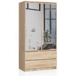 SZAFA S90 2D 2SZ 2 LUSTRO CLP PK SONOMA