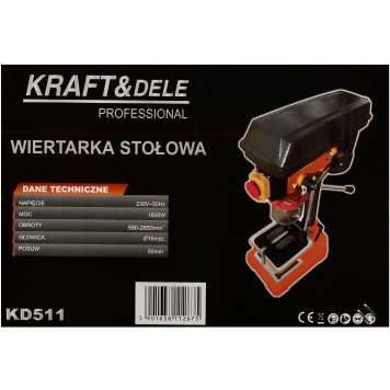 Wiertarka stołowa 1600W KD511