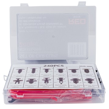 Klipsy samochodowe 245el. RTKST0098