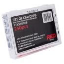 Klipsy samochodowe 245el. RTKST0098