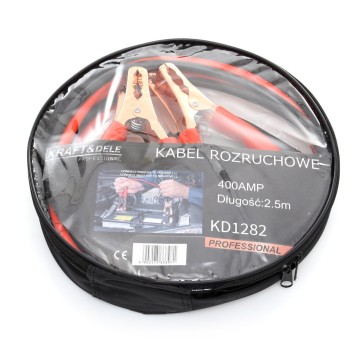 Kable rozruchowe 400A 2,5m KD1282