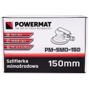 Pneumatyczna szlifierka oscylacyjna mimośrodowa PM-SMO-150P + 12x PAPIER