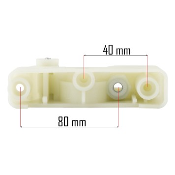 Obsada wałka do aeratora PM-AEW-2550M-OW