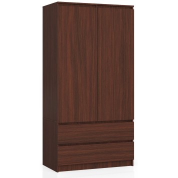 SZAFA S 90 cm 2 DRZWI 2 SZUFLADY PK WENGE