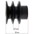 Koło pasowe do silnika PM-GX160-KP19