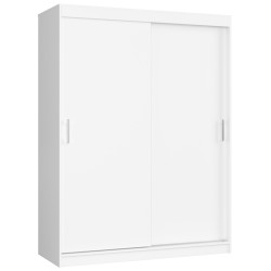SZAFA PRZESUWNA 150 cm CLP MONO BIAŁA