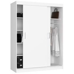 SZAFA PRZESUWNA 150 cm CLP MONO BIAŁA