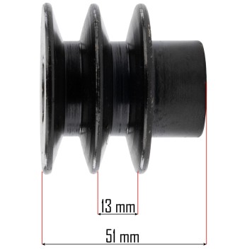 Koło pasowe do silnika PM-GX160-KP20