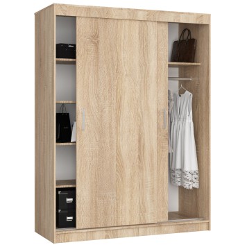 SZAFA PRZESUWNA 150 cm CLP MONO DĄB SONOMA