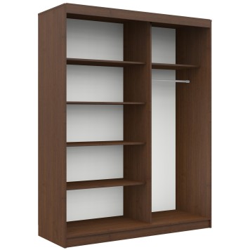SZAFA PRZESUWNA 150 cm CLP MONO WENGE