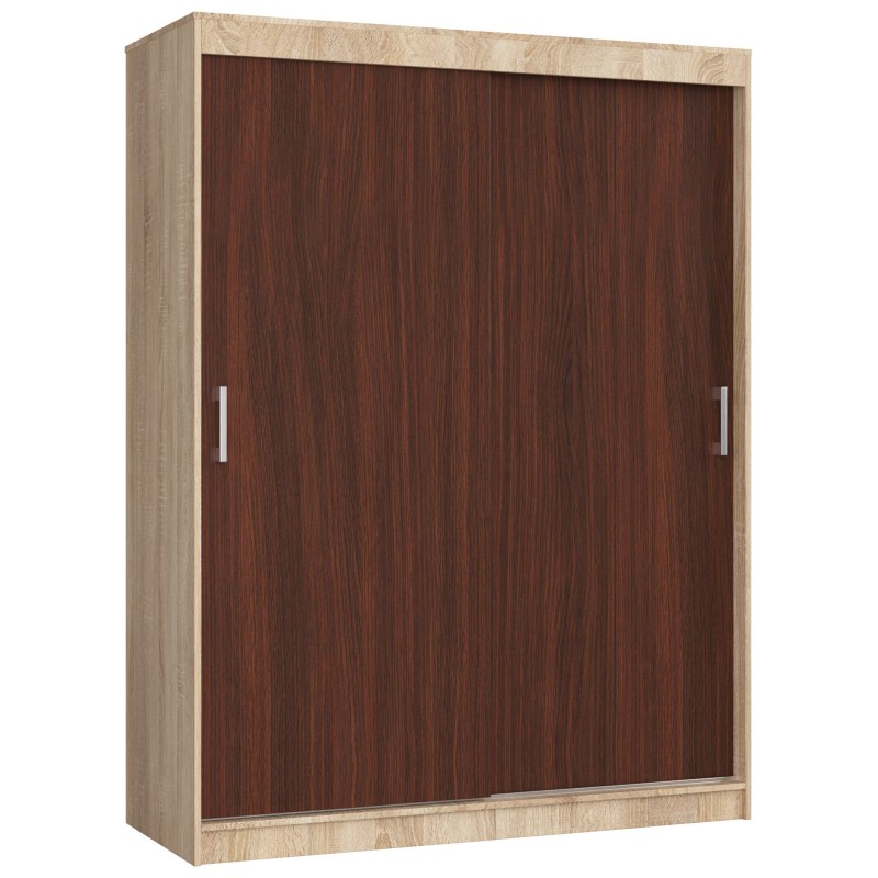 SZAFA PRZESUWNA 150 cm CLP MONO SONOMA/WENGE SZAFA PRZESUWNA 150 cm CLP MONO SONOMA/WENGE