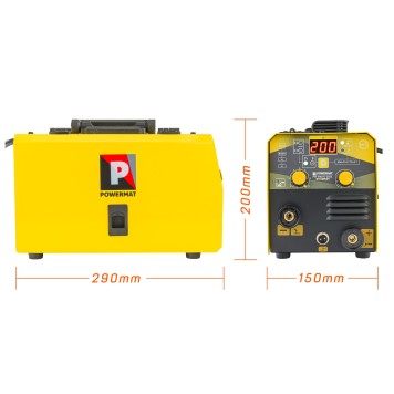 Spawarka migomat MIG MAG MMA TIG-Lift PM-IMGTS-200L