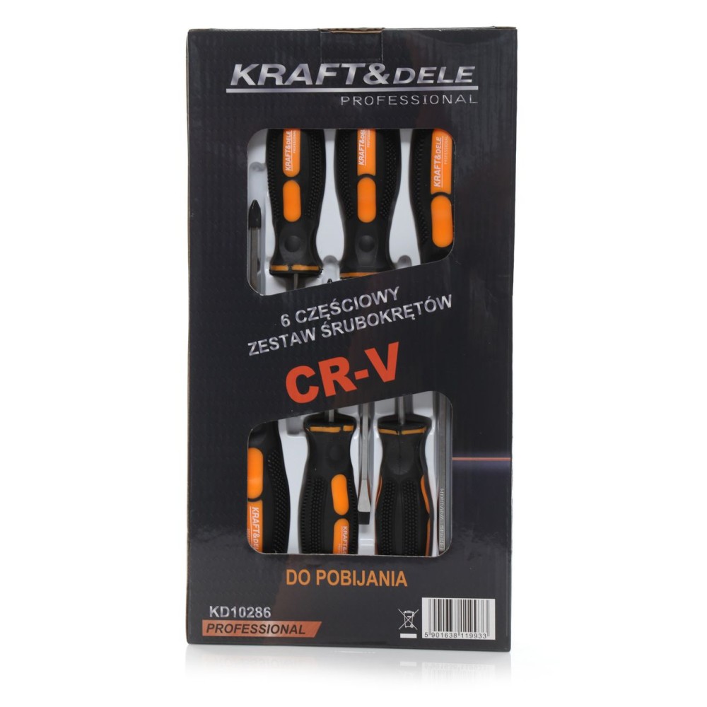 Śrubokręty do podbijania 6 szt KD10286
