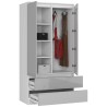 SZAFA S90 2D 2SZ CLP PK METALIK POŁYSK