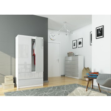 SZAFA S90 2D 2SZ CLP PK METALIK POŁYSK