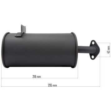 Tłumik do agregatu prądotwórczego PM-AGR-3000-TL